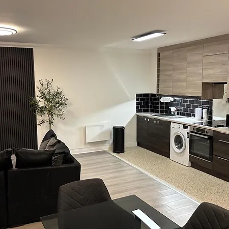 Lejlighed Modern Spacious Flat Near And Airport With Parking & Wifi Dublin