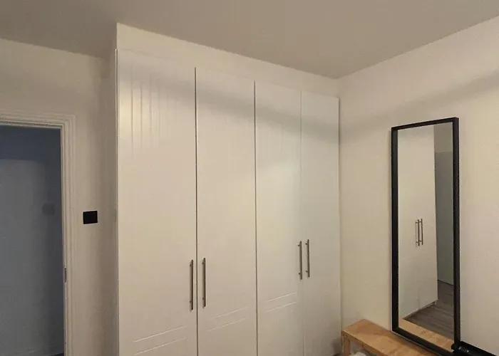 Modern Spacious Flat Near And Airport With Parking & Wifi Apartment